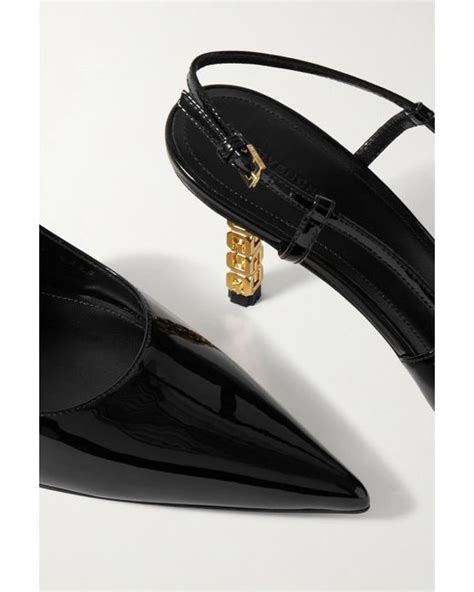 givenchy slingback brogue pumps sale|GIVENCHY G Cube patent.